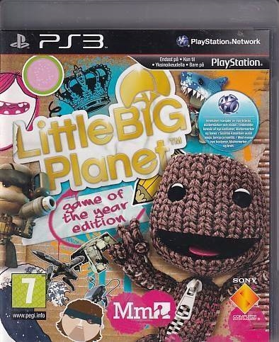 LittleBigPlanet Game Of The Year Edition - PS3 (B Grade) (Genbrug)